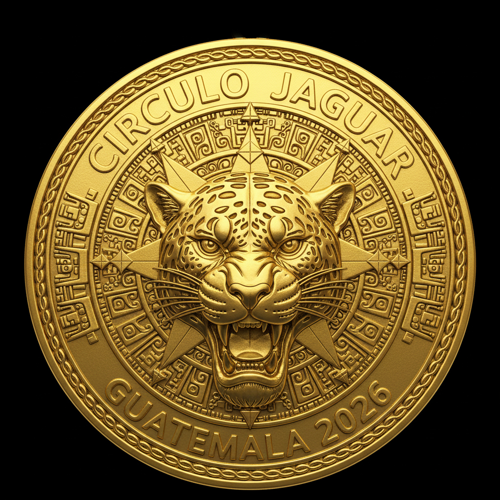 circulo jaguar oro